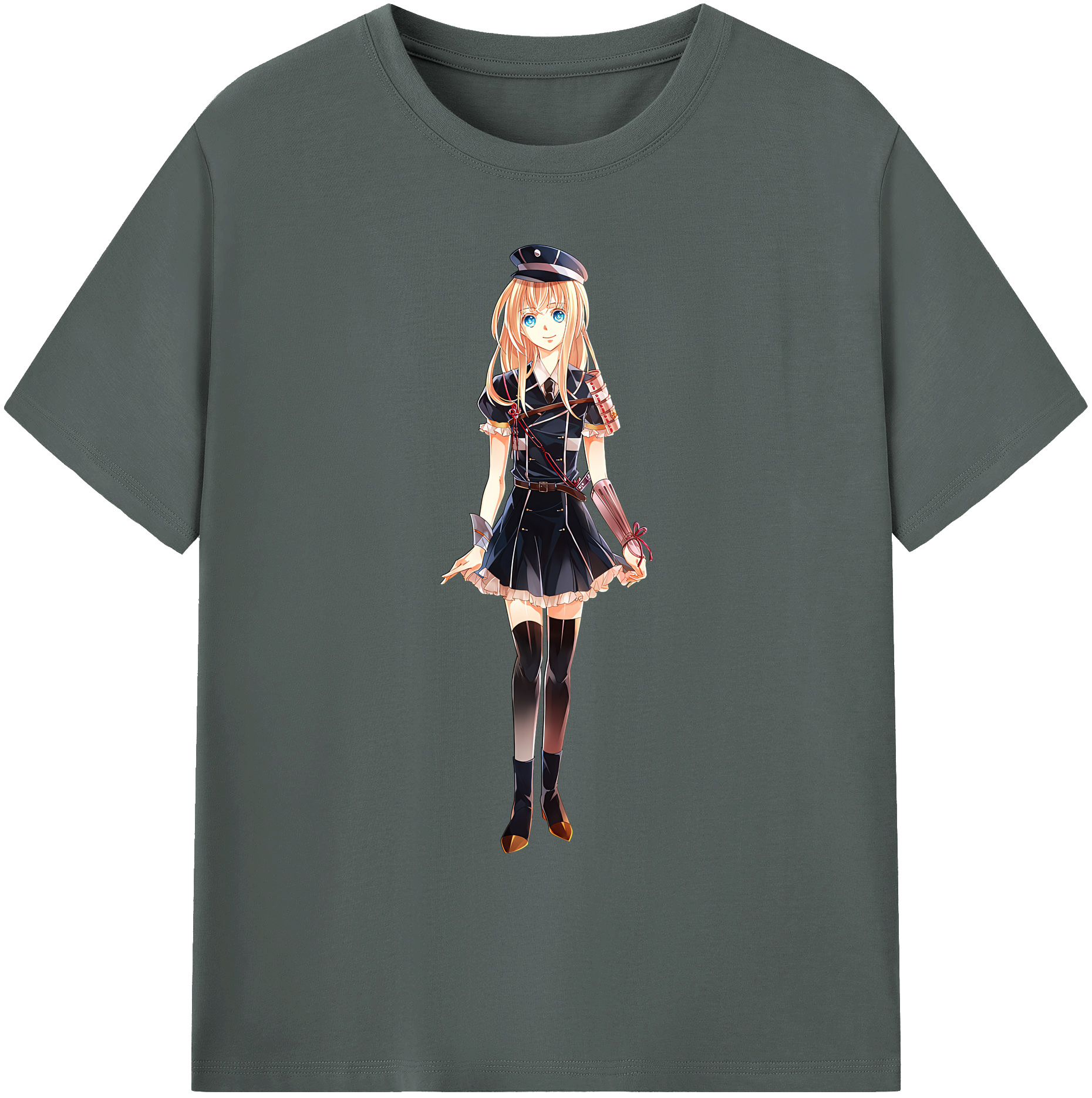 （画像用） 刀剣乱舞 Touken Ranbu 綿100％ メンズ半袖Tシャツ｜肌触りやわらか＆通気性